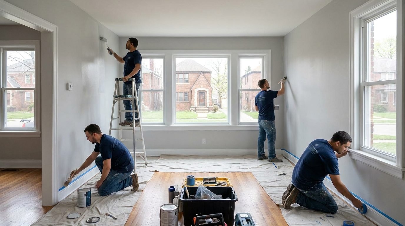 Service Hero Rental Turnover Painting